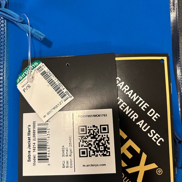 Arc'teryx Sabre Performance Jacket - Picture 7 of 8